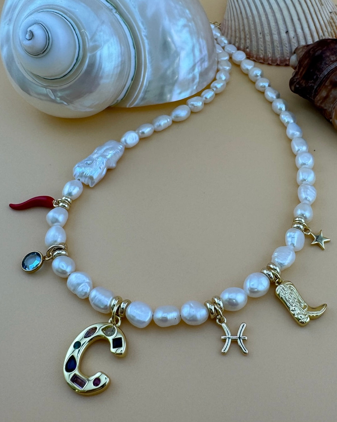 Perla Signature Necklace with Lockets