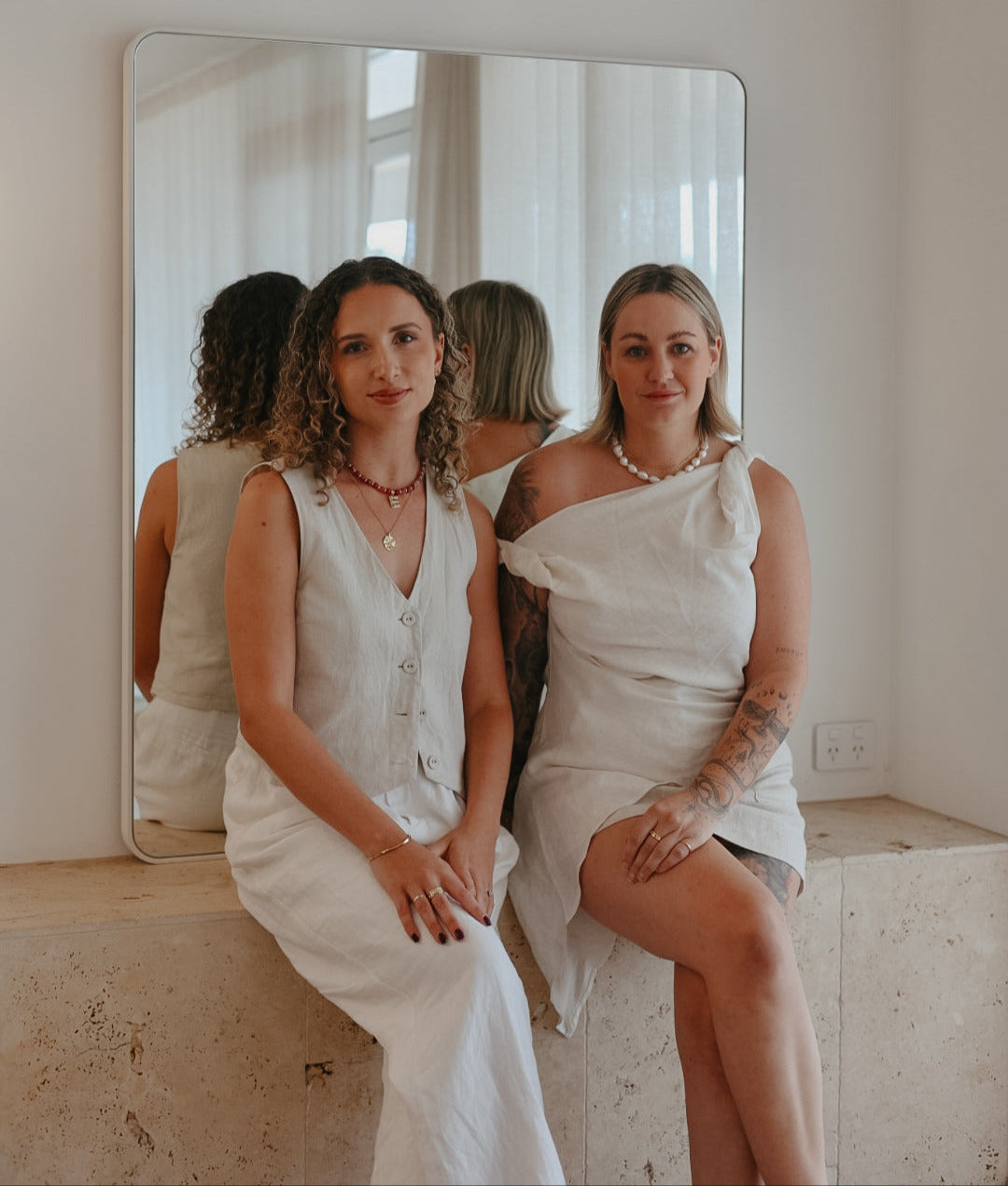 Cassie and Ena makers of PERLA HAUS